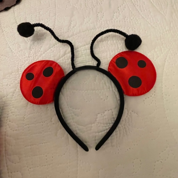 Lady Bug Costume with wings & head piece - Picture 6 of 6